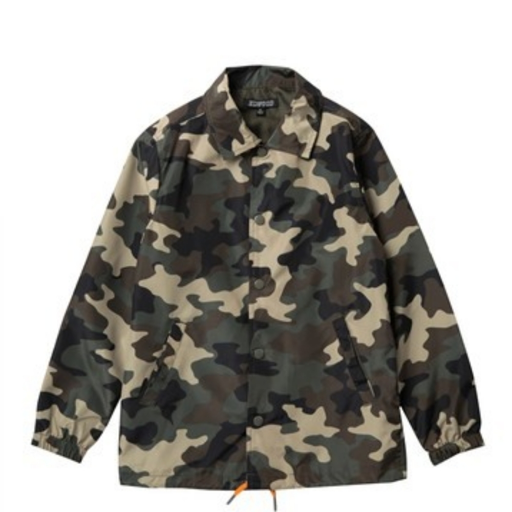 Camo varsity jacket